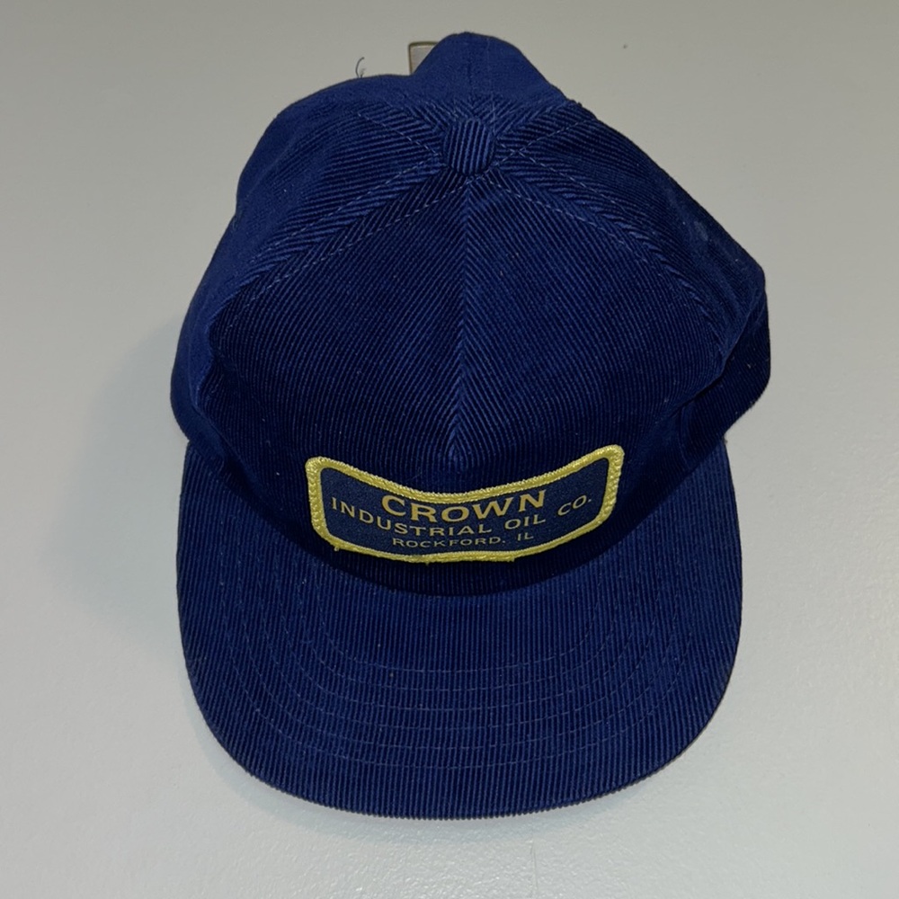 Crown Industrial Oil Corduroy Trucker Hat